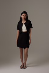 Corral Cropped Jacket in Black